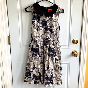 ModCloth Witchy Peter Pan Collar Dress